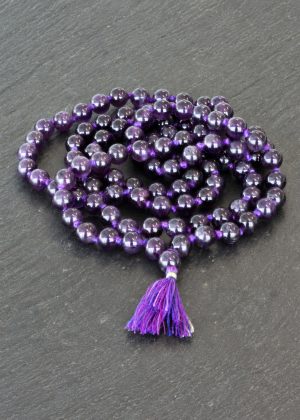 Amethyst Mala