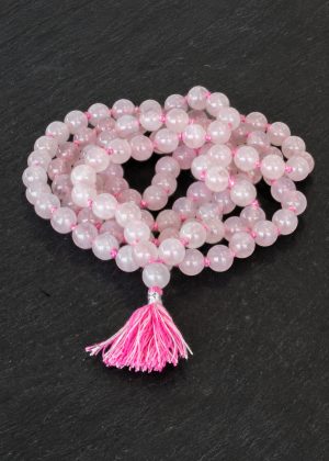 Rose Quartz Mala