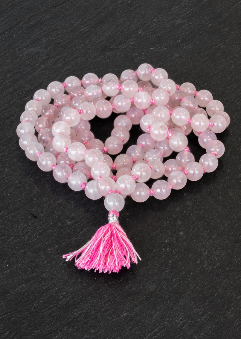 Rose Quartz Mala